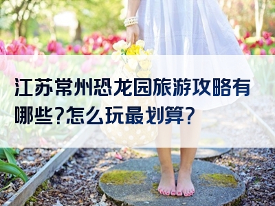 江苏常州恐龙园旅游攻略有哪些？怎么玩最划算？