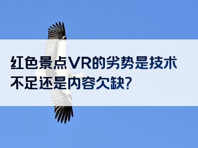 红色景点VR的劣势是技术不足还是内容欠缺？