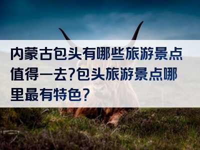 内蒙古包头有哪些旅游景点值得一去？包头旅游景点哪里最有特色？