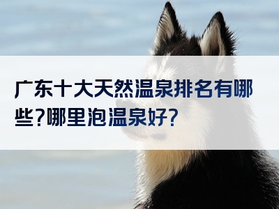 广东十大天然温泉排名有哪些？哪里泡温泉好？