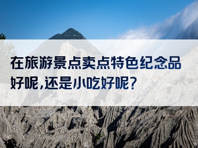 在旅游景点卖点特色纪念品好呢，还是小吃好呢？