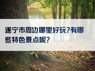 遂宁市周边哪里好玩？有哪些特色景点呢？