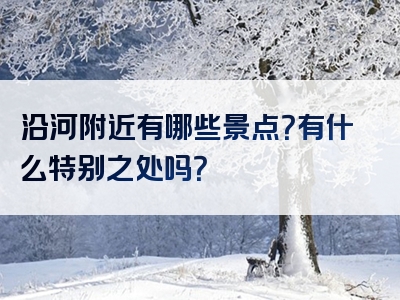 沿河附近有哪些景点？有什么特别之处吗？