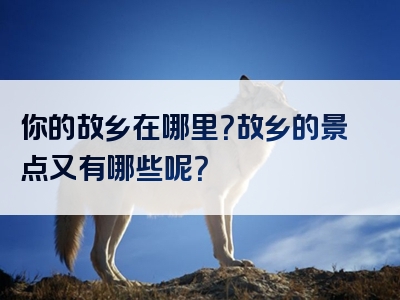 你的故乡在哪里？故乡的景点又有哪些呢？