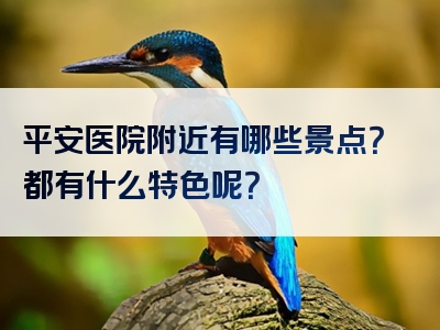 平安医院附近有哪些景点？都有什么特色呢？