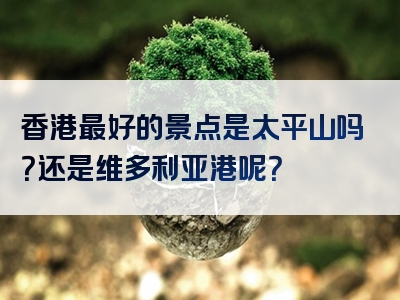 香港最好的景点是太平山吗？还是维多利亚港呢？