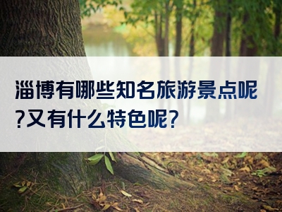 淄博有哪些知名旅游景点呢？又有什么特色呢？