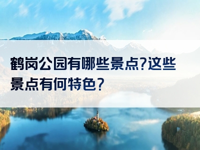 鹤岗公园有哪些景点？这些景点有何特色？